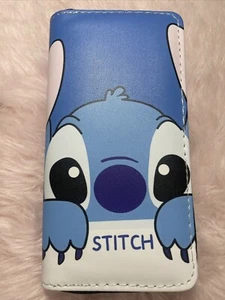 Nueva billetera larga de puntada para mujer con cremallera bolsa de dinero puntada - Imagen 1 de 13