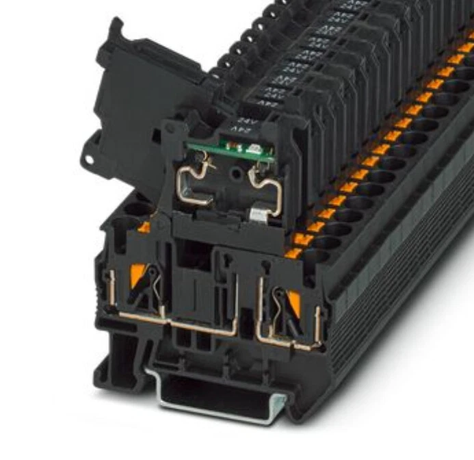 1pcs PHOENIX CONTACT , PT 4-HESILED 24 (5X20) - Fuse modular terminal  3211903 - Image 1 of 1