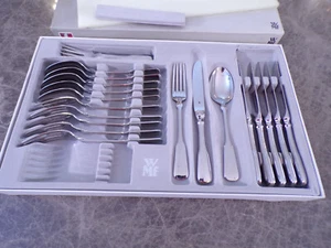 WMF Modell Spaten Spatenmuster Tafelbesteck 6 Personen 24 Teile Cromargan TOP ! - Bild 1 von 10