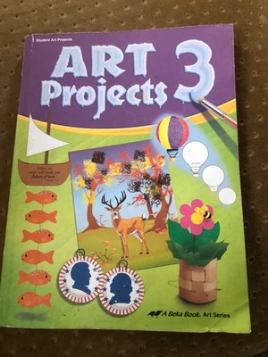 ABeka grade 3 Art projects 3 book - Image 1 of 4