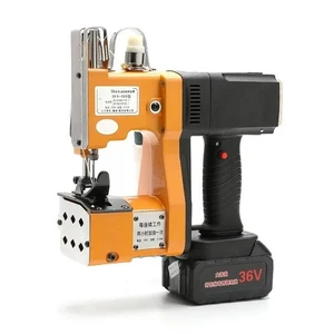 Macchina per cucire sacchetti tessuti sigillatrice compatta sacchetti di riso macchina per sigillare - Foto 1 di 26