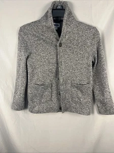 Old Navy boys gray button up cardigan with pockets medium ( Sz8) - Picture 1 of 3