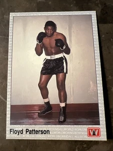 Boxing 1991 FLOYD PATTERSON HOF #124 AW Sports Card Vintage LEGEND NM/MT 😎 - Picture 1 of 2