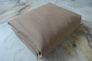 Beige Plain Fabric 100% Cotton 4 Yard Fabric NO TARRIF CHARGES 100%✅ ZK_65 - Picture 1 of 11