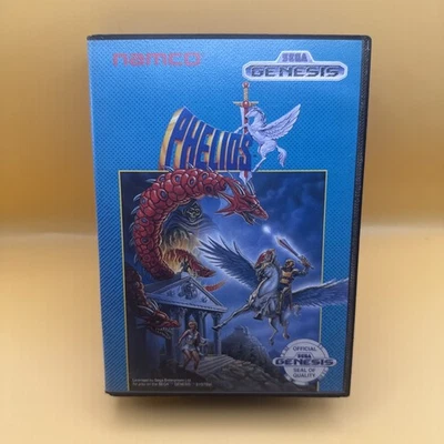 Phelios (世嘉 Genesis, 1988) 全新带盒 完整 带手动测试 — 第 1/4 张图片