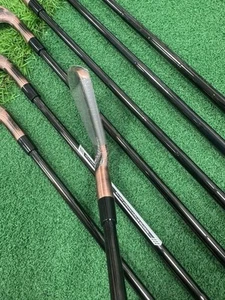 2024 TaylorMade P790 Copper Iron Set - Dynamic Gold S300 Stiff - White MCC Grips - Picture 1 of 10