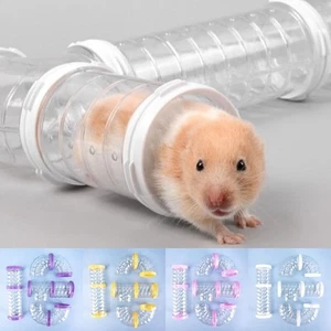 Randomly Spliced Hamster Cage Pipes Guinea Pig Movement Tunnel  for Small Pets - Afbeelding 1 van 14