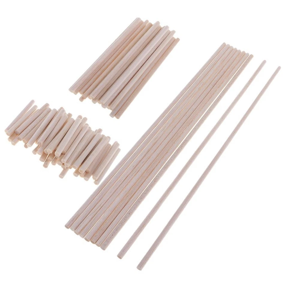 Balsa Wood Dowel Rods (5 Cm, 12 Cm, 30 Cm), Long, 5 Mm, For DIY - Image 1 of 1