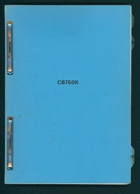 Honda CB750K CB750F DOHC (79-82) Official Factory Shop Manual CB 750 K KZ F FX04 - Image 1 of 4