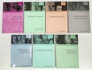 OXFORD SHAKESPEARE TOPICS x 7 Reading - Eastern Europe - Bible - Sonnets - Text - Picture 1 of 12