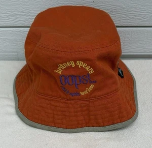 Vintage Britney Spears Bucket Hat 2000 Oops I Did It Again Concert Tour Rare - Picture 1 of 9