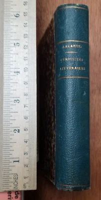 LUDOVIC LALANNE CURIOSITES LITTERAIRES 1857 - Image 1 of 4