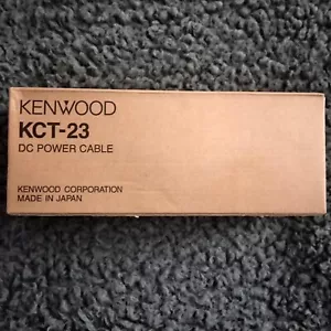 KCT-23 OEM Power Cable For Kenwood Mobile - Picture 1 of 9