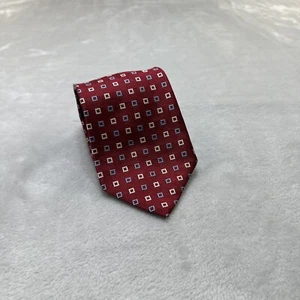 Brooks Brothers Krawatte Krawatte Rot Geometrisch Macher Gewebt Herren - Bild 1 von 6