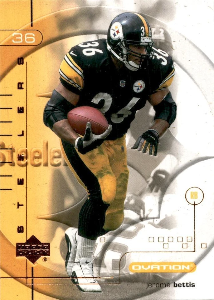 2001 Upper Deck Ovation #71 Jerome Bettis Free S&H!! - Image 1 of 2