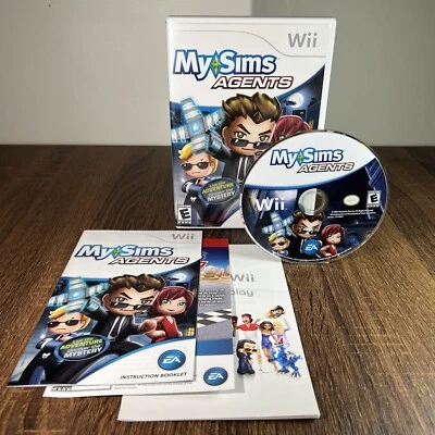 MySims Agents - Nintendo Wii - 2009 - Complete - CIB - Image 1 of 4