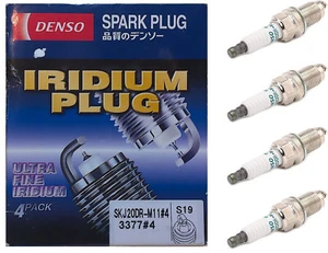 NIB! (4) Denso (3377) IRIDIUM SKJ20DR-M11 Spark Plugs - FREE Ship! - Picture 1 of 3