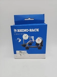 Rhino-Rack Universal Vortex U Bolt Fitting Kit Roof Rack Component Set of 4 S280 - Foto 1 di 2