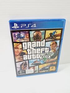 Grand Theft Auto V GTA 5 - PlayStation 4 (PS4) Complete W/ Map & Manual: PS5
