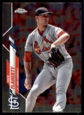 2020 Topps Chrome Base #135 Jack Flaherty - St. Louis Cardinals