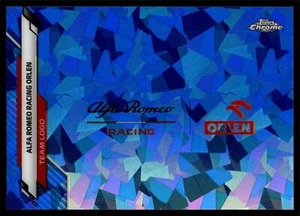 2020 Topps Chrome SAPPHIRE Formula 1 ALFA ROMEO RACING TEAM CARD #119 - Bild 1 von 2