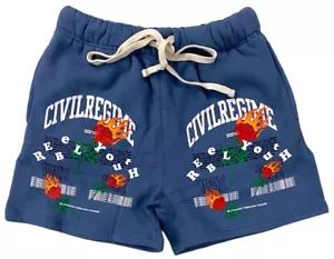 Acogedores pantalones cortos de lana de 17" para hombre Civil Regime Eternal Bloom - Imagen 1 de 2