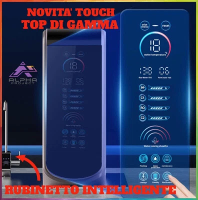 💧 DEPURATORE ACQUA A OSMOSI INV. Mod. Alpha TOUCH 1.000 GPD Plus - Immagine 1 di 4