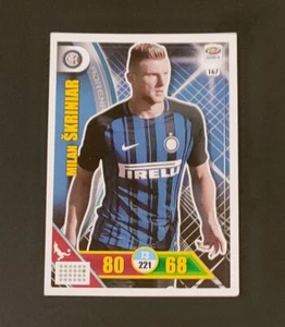 INTERNAZIONALE FOOTBALL CLUB MILAN SKRINIAR 2017 PANINI ADRENALYN CARD DEFENDER - Picture 1 of 2