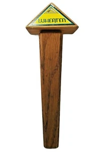 Pyramid Wheaten Wooden Beer Tap Handle 9 ½" Tall - Picture 1 of 5