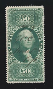 US R101c $50 Internal Revenue Used VF-XF SCV $210  - Picture 1 of 2