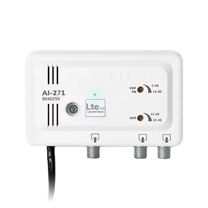Wzmacniacz antenowy wewnętrzny 2 wyjścia LTE700 AI-271 ALCAD - Bild 1 von 1