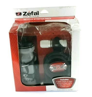 Zefal Keep On Riding 6 peças pacote inicial de bicicleta peças profissionais vendedor dos EUA - Imagem 1 de 4