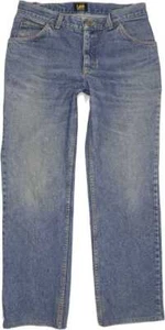 Pantalones de mezclilla Lee Ranger para hombre azules rectos regulares W35 L29 (84976) - Imagen 1 de 6
