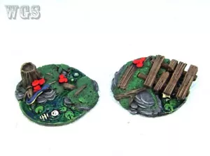WGS pintado Malifaux - Plugin de base de metal 2 (40 mm) RR5 - Imagen 1 de 1