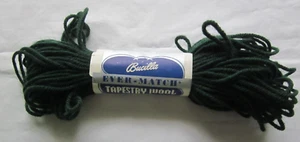 Bucilla Ever-Match Tapestry Wool Yarn ~ #2026 Dark Pine Green ~ 40 yards - Picture 1 of 5