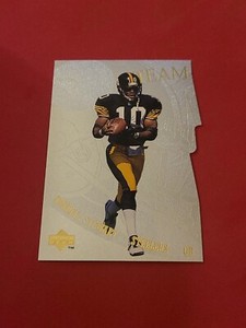 1997 Kordell Stewart Upper Deck #TM47 Team Mates Pittsburgh Steelers Die Cut