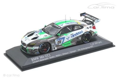 BMW M6 GT3 - 24h Nürburgring 2017 - Krohn / Müller / Spengler - Minichamps 1:43 - Immagine 1 di 4