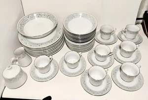Princess Crown Ming Fine China Jian Shiang 45 Pieces, 8 Serving Set - Picture 1 of 14