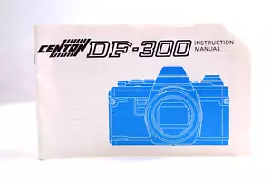 CENTON DF-300 SLR CAMERA OPERATING INSTRUCTION MANUAL - Picture 1 of 2
