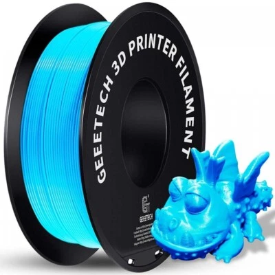 Geeetech 3D imprimante Filament PLA 1KG(2.2lbs) 1.75mm Eau Bleu de Haute Qualité