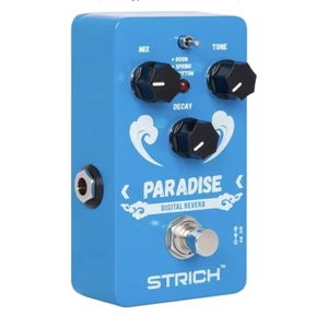 STRICH PARADISE Digital Reverb Guitar Pedal, Reverb with 3 Modes, True Bypass - Picture 1 of 6