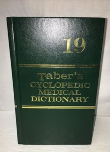 Tabers Cyclopedic Medical Dictionary 19th Edition Hardcover   - Picture 1 of 10