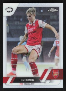 2022-23 Topps Chrome UEFA Women's #62 Lina Hurtig Refractor