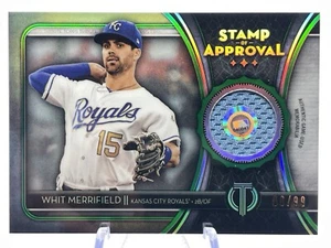 2020 Topps Triple Threads timbro di approvazione Whit Merrifield #SOA-WM Royals /99 - Foto 1 di 3