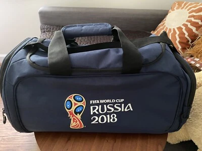 FIFA World Cup Russia 2018 Blue Gym Soccer Bag - NEW - Image 1 of 4