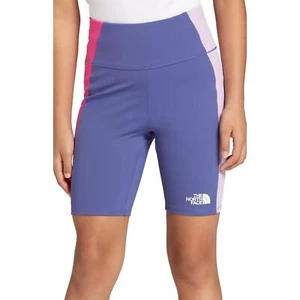 North Face Never Stop Purple Bike Shorts, Small 7/8 - Picture 1 of 5