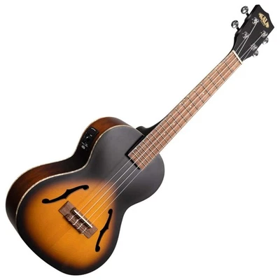 Kala Brand Music Co., ukelele de 4 cuerdas, satinado Tobacco Burst, tenor (KA-JTE/2TS) Foto 1 de 4