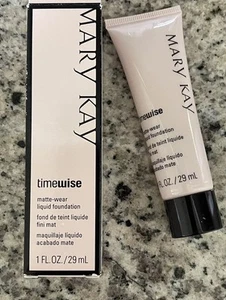 New Mary Kay TimeWise Matte Wear Ivory 5 Liquid Foundation Coverup Cream 038754 - Picture 1 of 8