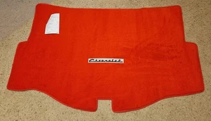 Lloyd Mats Velourtex Corvette Deck Mat Torch Red Chevrolet logo (1953-1955) - Bild 1 von 4