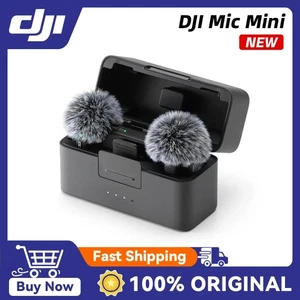 DJI Mic Mini Système de Microphone Lavalier Sans Fil 400M 2TX + 1RX + Étui de Charge - Photo 1 sur 12